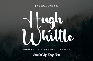 Hugh Whittle Font Download