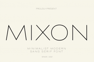 Mixon Font Download