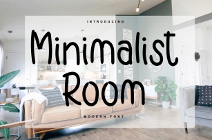Minimalist Room Font Download