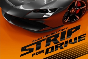 STRIP for DRIVE Font Download