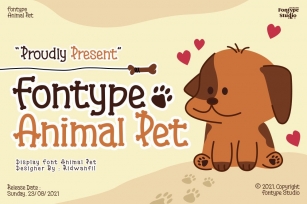 Animal Pet Font Download
