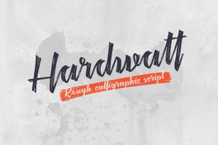 Hardwatt script Font Download