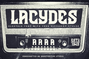 Lacydes Font Download
