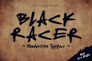 Black Racer Font Download
