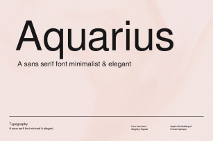 Aquarius Font Download