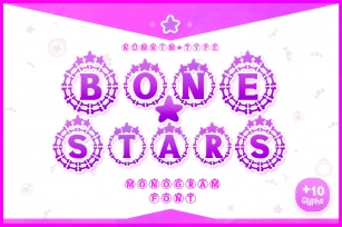 Bone Stars Font Download