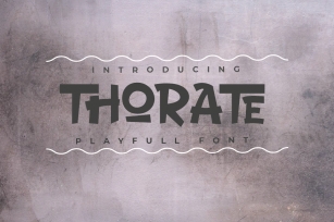 Thorate Font Download