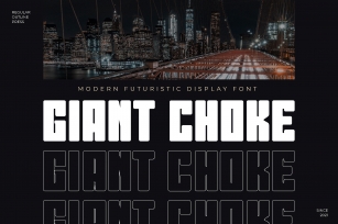 Giant Choke Font Download