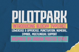 Pilotpark Font Download