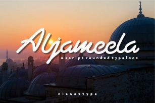 Aljameela A Script Rounded Font Download