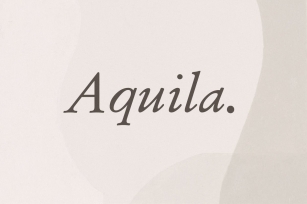 Aquila Font Download