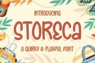 Storeca a Quirky & Playful Font Font Download