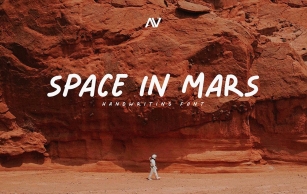 Space in Mars Font Download