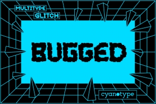 MultiType Glitch Bugged Font Download