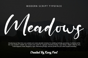 Meadows Font Download