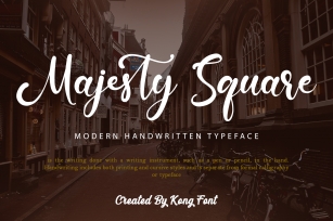 Majesty Square Font Download