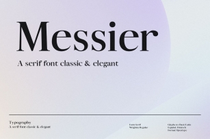Messier Font Download