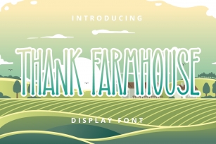 Thank Farmhouse Font Download