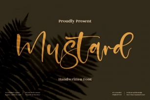Mustard Handwritten Font LS Font Download