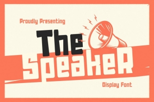 TheSpeaker Font Download