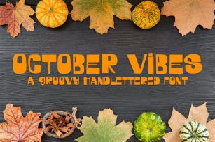 October Vibes Font Download