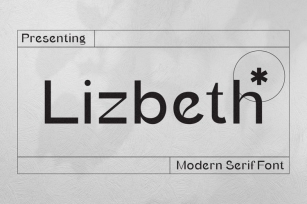 Lizbeth Font Download