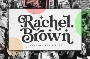 Rachel Brown Font Download