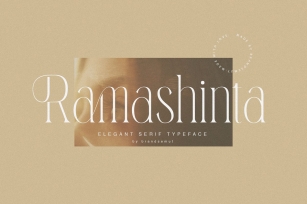 Ramashinta // Stylish Modern Serif Font Download
