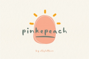 Pinkepeach Handwritten Font Download