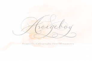 Asoigeboy Font Download