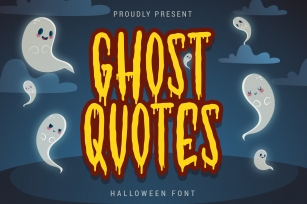 Ghost Quotes Font Download