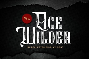 Age Wilder Font Download