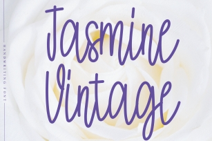 Jasmine Vintage Font Download