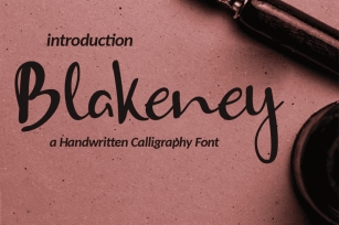 Blakeney Font Download