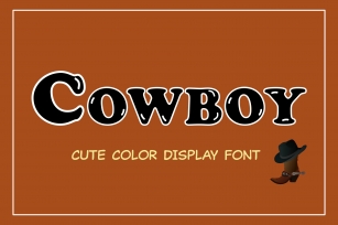 Cute Color Display Font Download