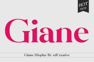 Giane Serif Font Download