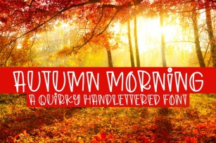 Autumn Morning Font Download
