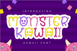 Monster Kawaii Font Download