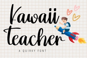 Kawaii Teacher Font Download