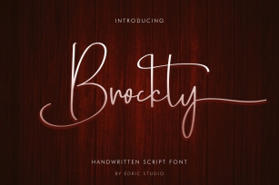 Brockly Font Download