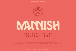 Mannish Font Download