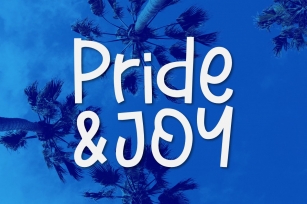 Pride And Joy Font Download