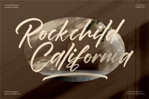Rockchild California Font Download