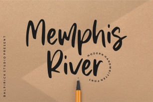 Memphis River Font Download