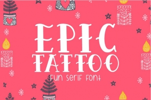 Epic Tattoo Font Download