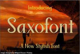 Saxofont Font Download
