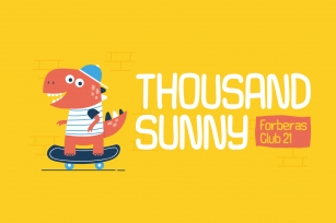Thousand Sunny Font Download