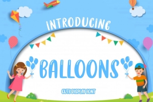 Balloons Font Download