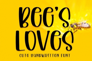 Bee's Loves Font Download