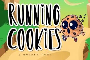 Running Cookies Font Download